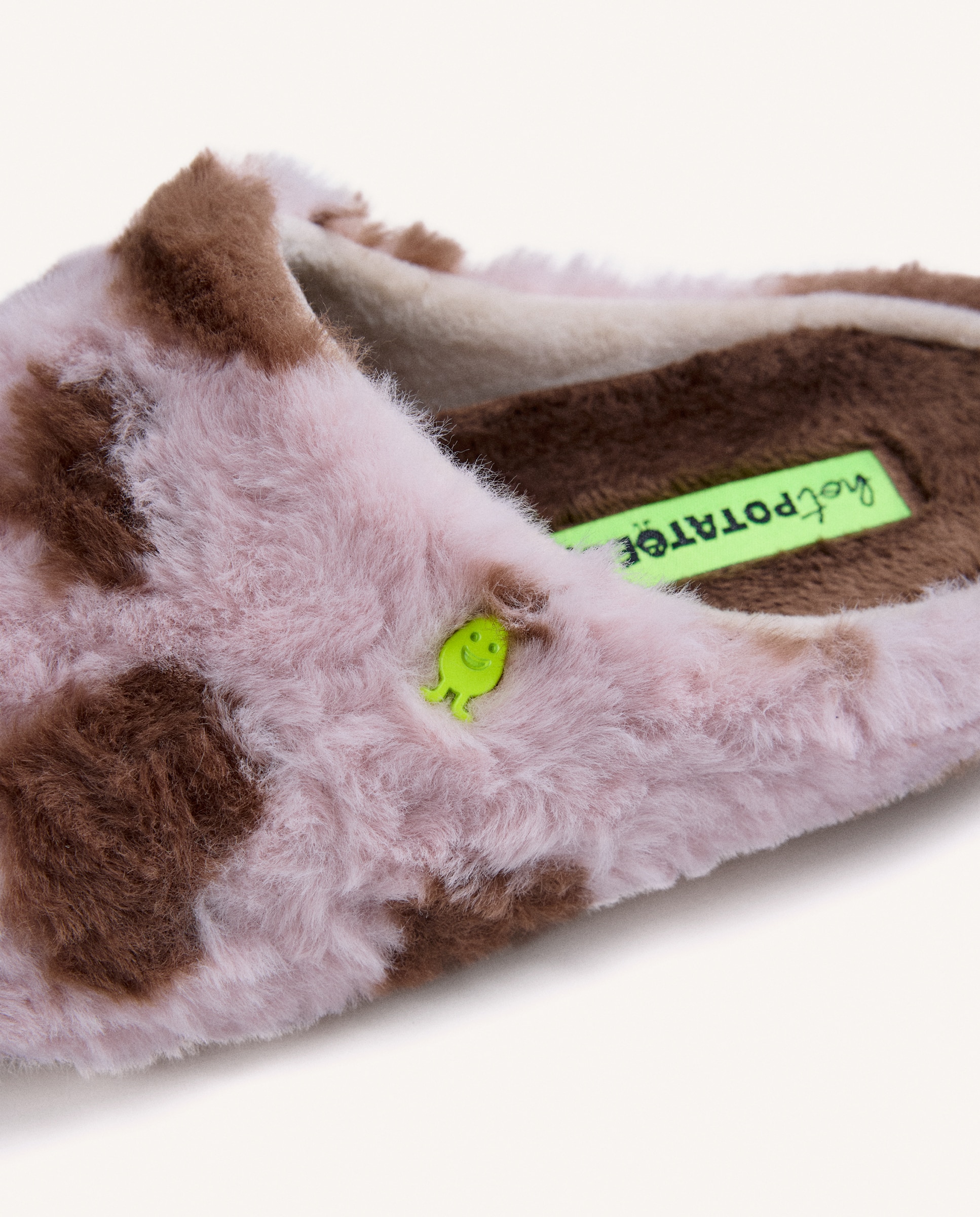 Pantufas de Pelo Estampado-4