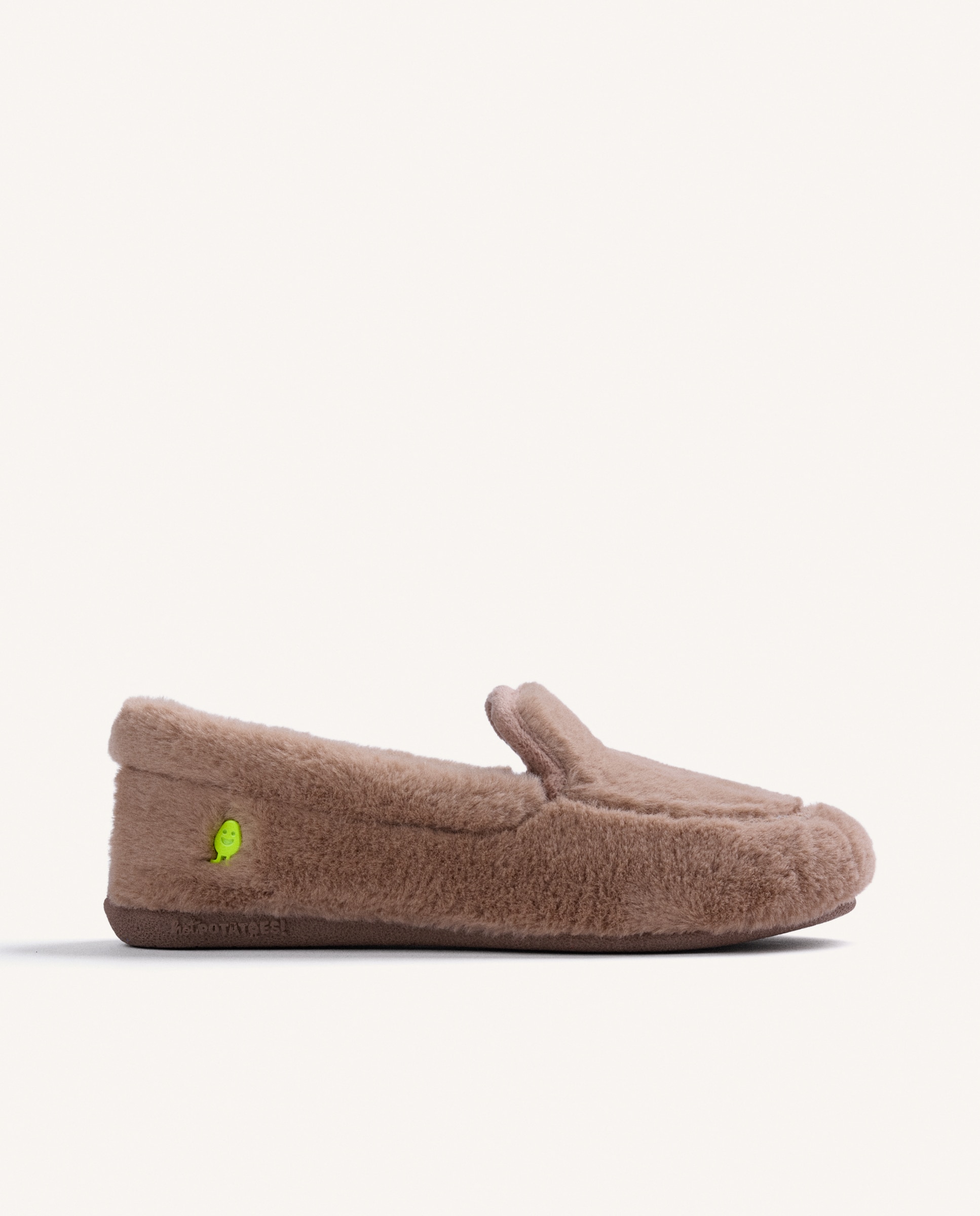 Imagem 0 de Pantufas Tipo Mocassins de Pelo