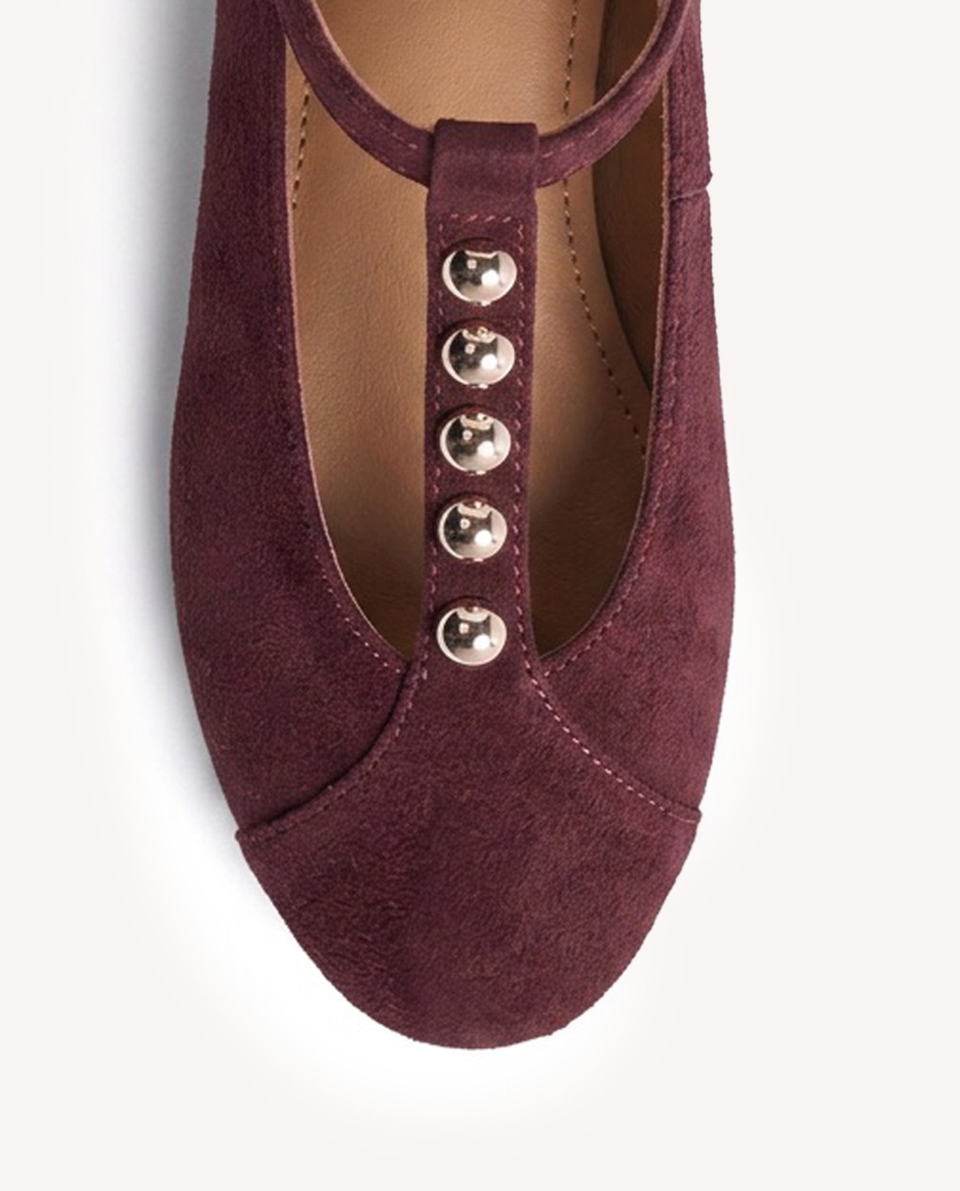 Sabrinas Infantil de Pele em Chocolate Bordeaux-3
