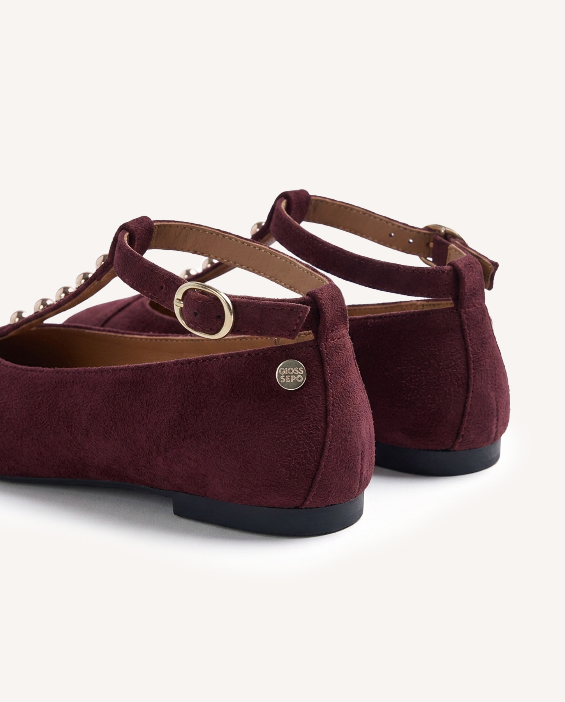 Sabrinas Infantil de Pele em Chocolate Bordeaux-4