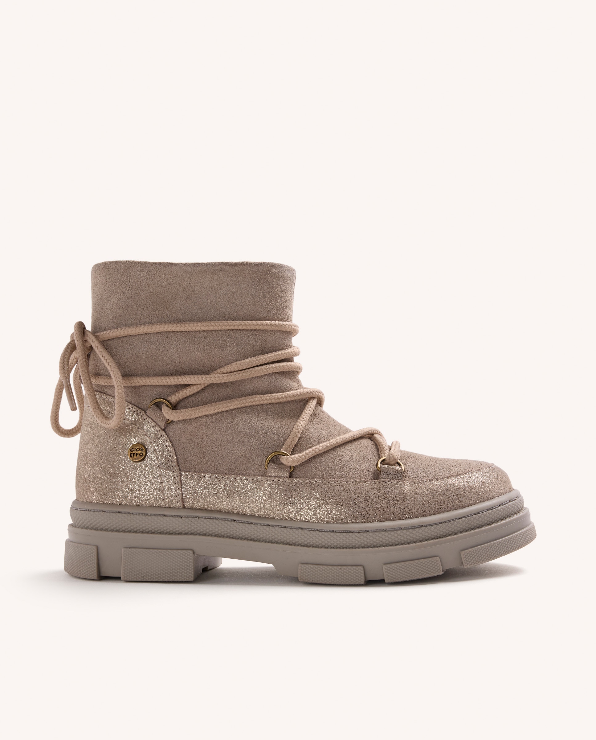 Imagem 0 de Botas de Pele em Taupe