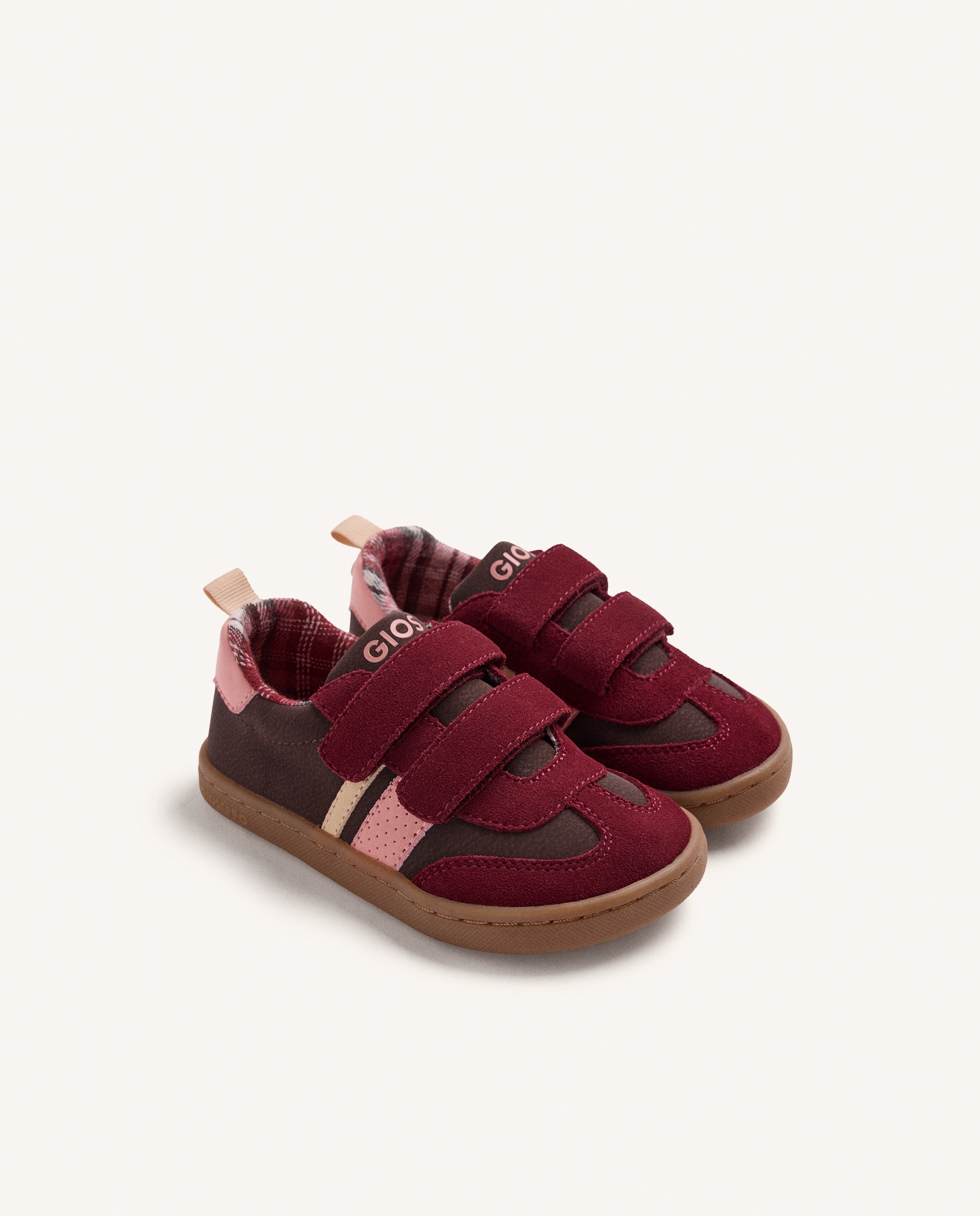 Zapatillas Deportivas de Niña Con Doble Cierre Barefoot Bordeaux-2