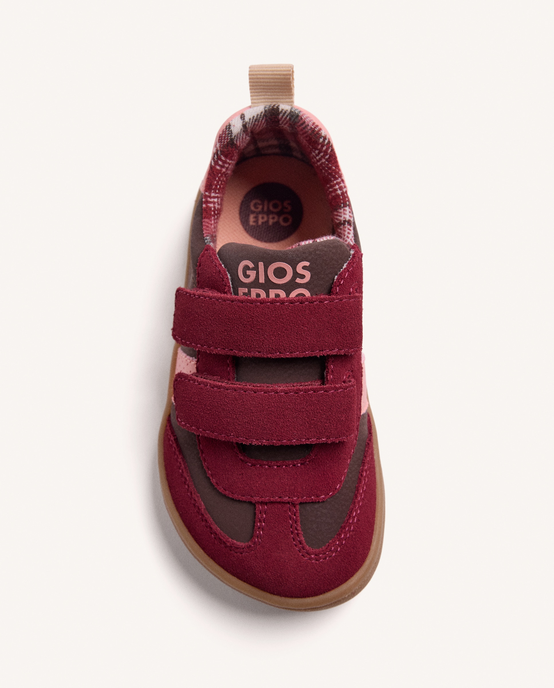 Zapatillas Deportivas de Niña Con Doble Cierre Barefoot Bordeaux-3