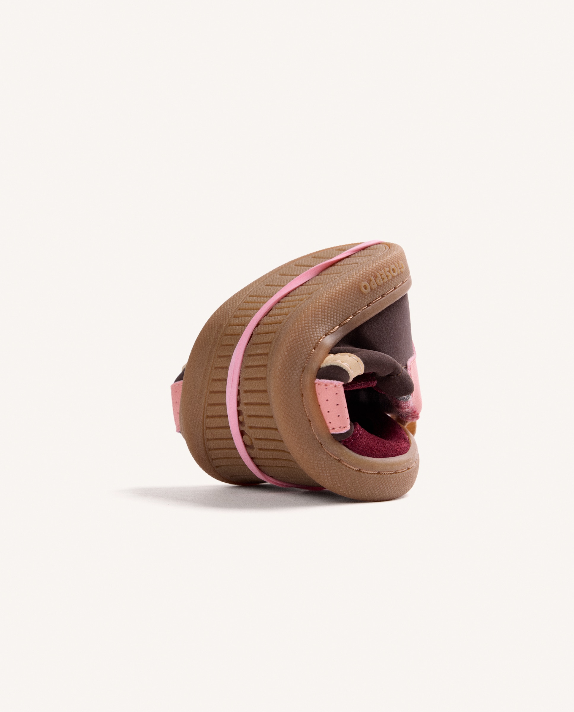 Zapatillas Deportivas de Niña Con Doble Cierre Barefoot Bordeaux-5