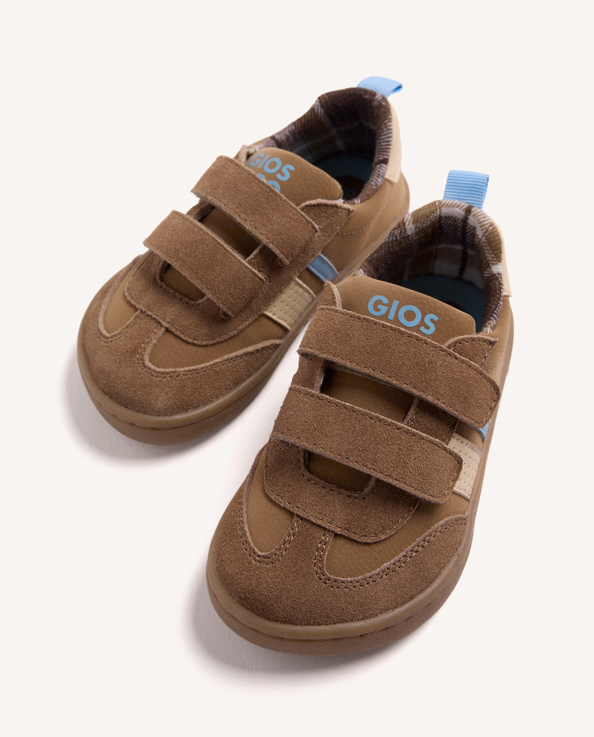 Sapatilhas Gioseppo Barefoot em Pele - Castanho Couro-3