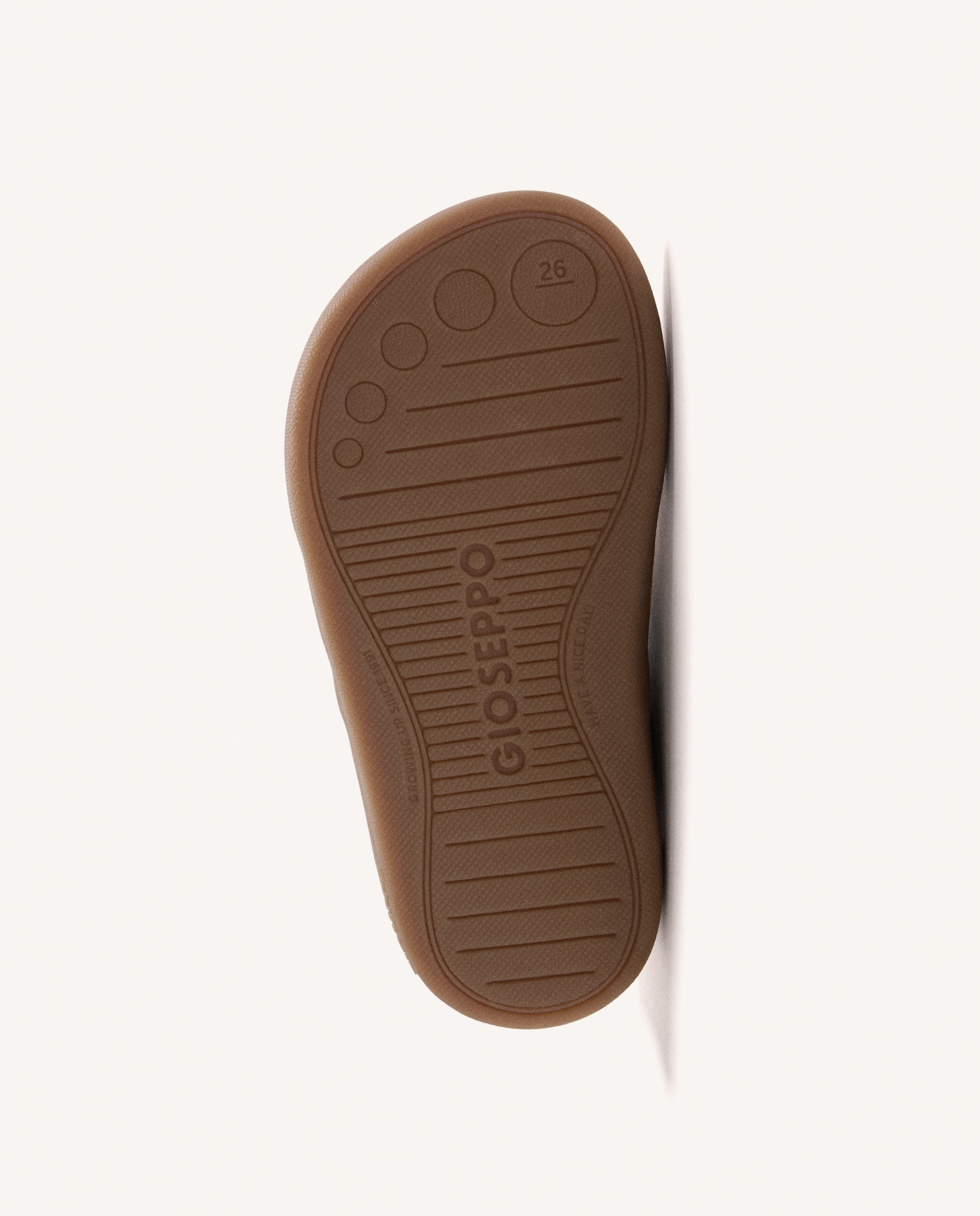 Sapatilhas Gioseppo Barefoot em Pele - Castanho Couro-4