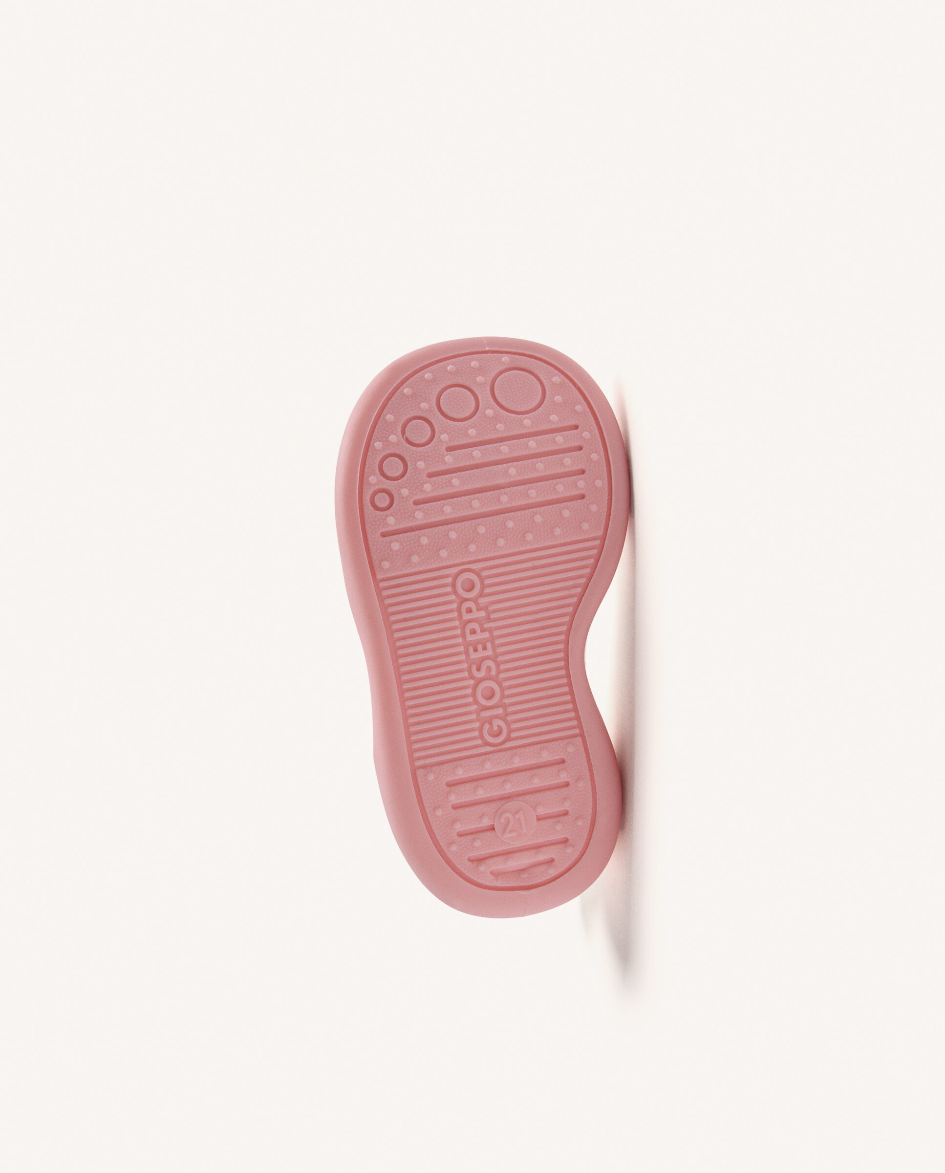Pantufas Fechadas para Bebé Tipo Meias com Carinha de Animal Rosa-4