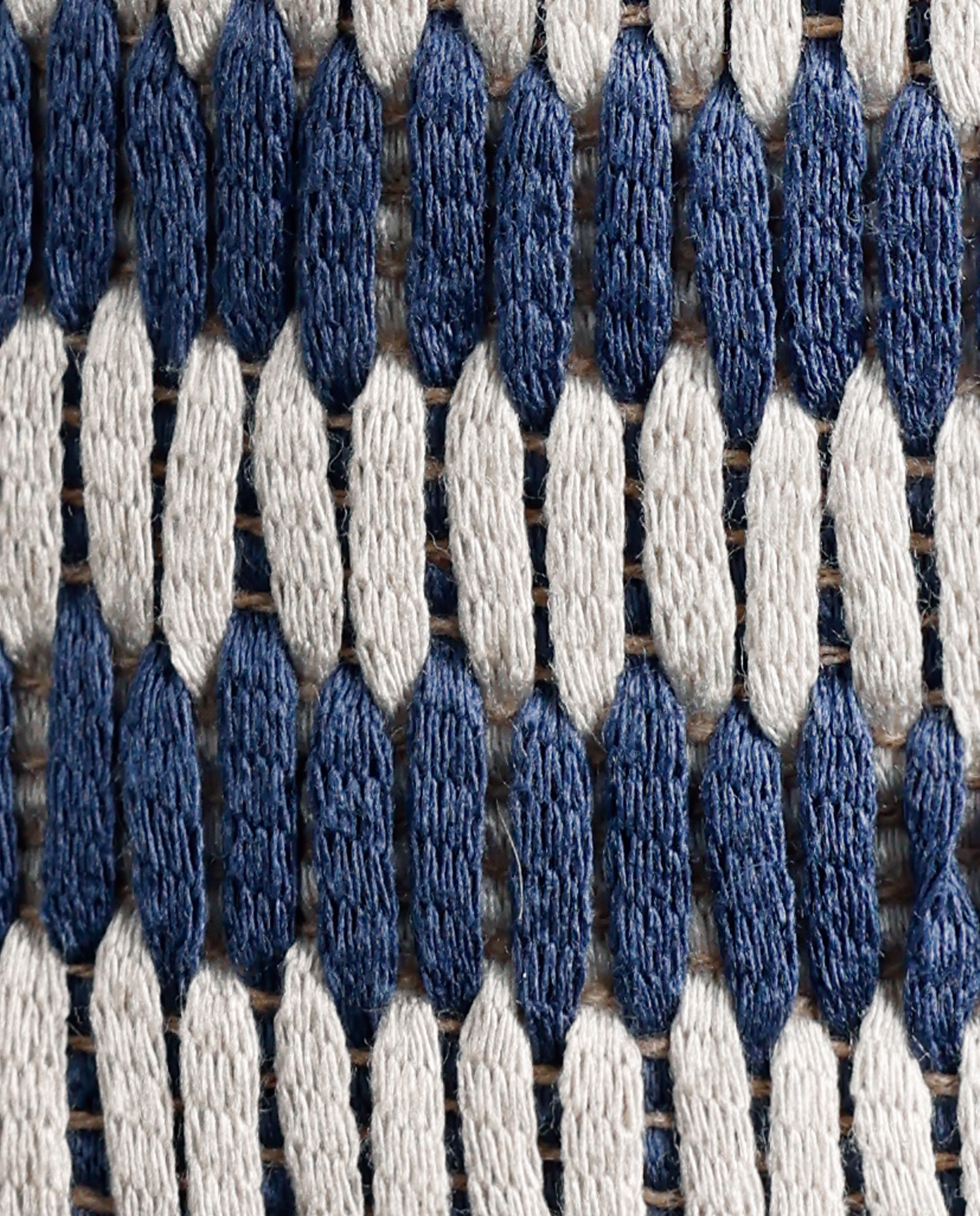 Juta de Pele com Estampado Às Riscas e Corte Tipo Slip-on com Elásticos Azul-marinho-3
