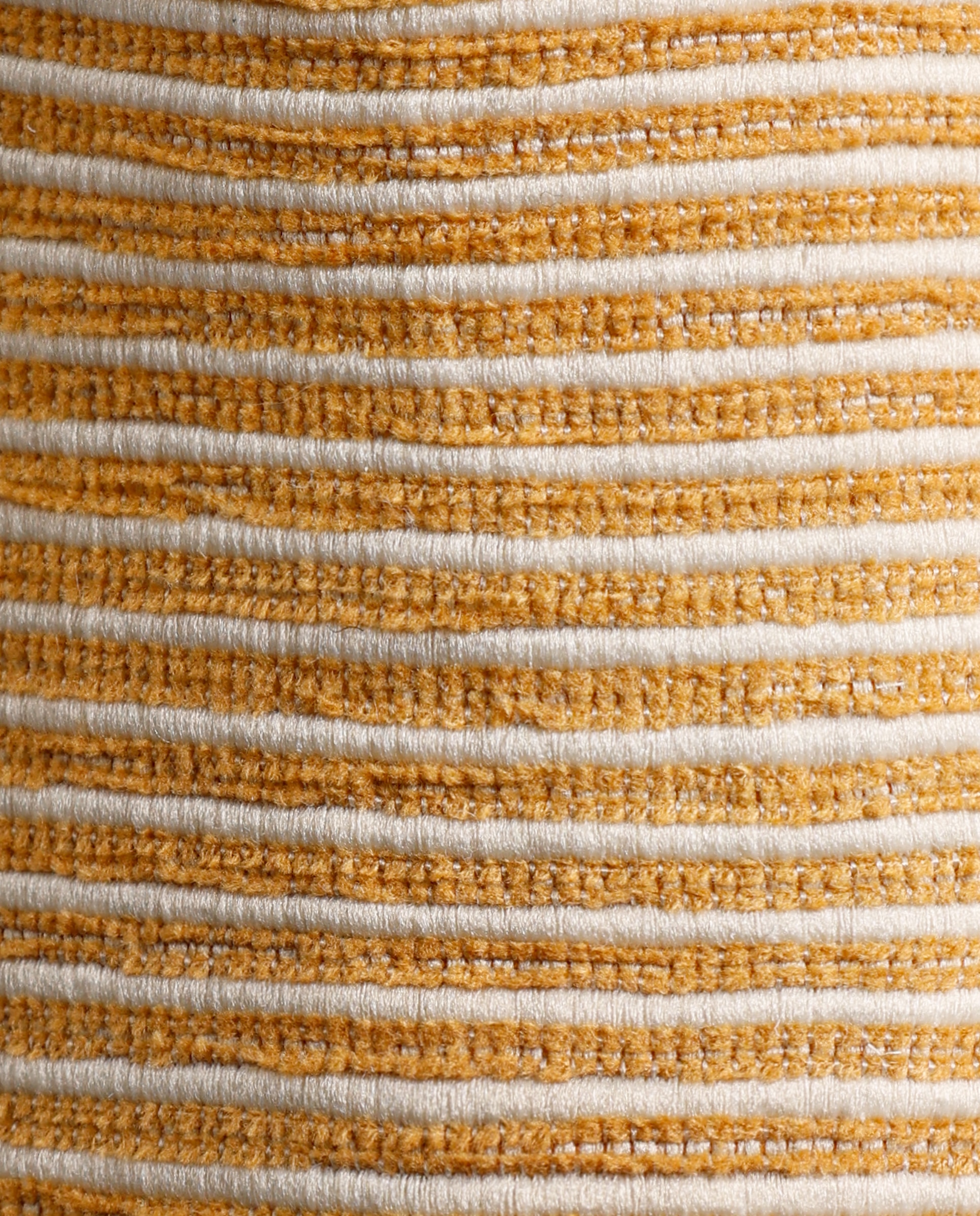 Juta de Pele com Estampado Às Riscas e Corte Tipo Slip-on com Elásticos Amarelo-3