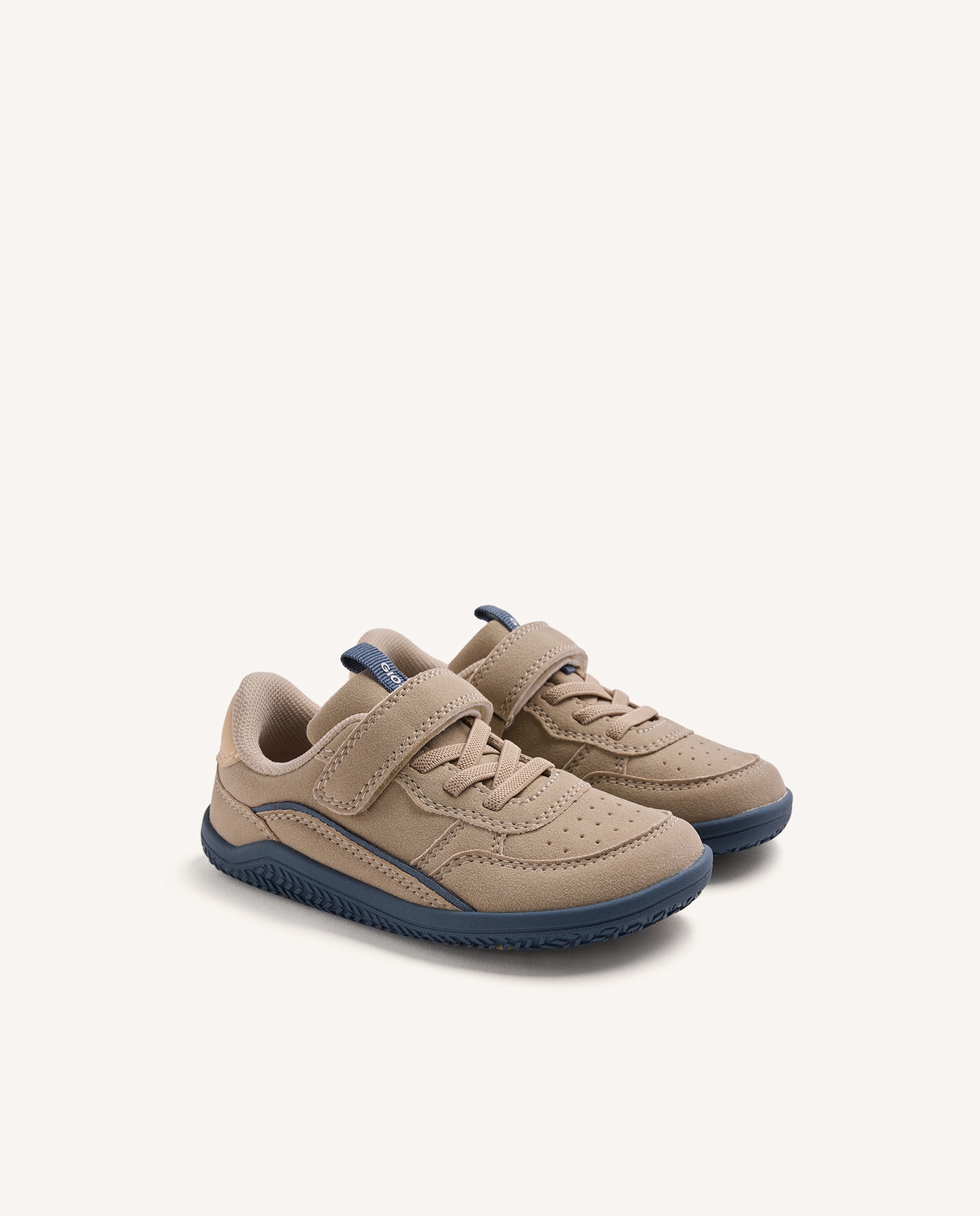 Sapatilhas Desportivas Infantil Jeans Azul / Bege-2