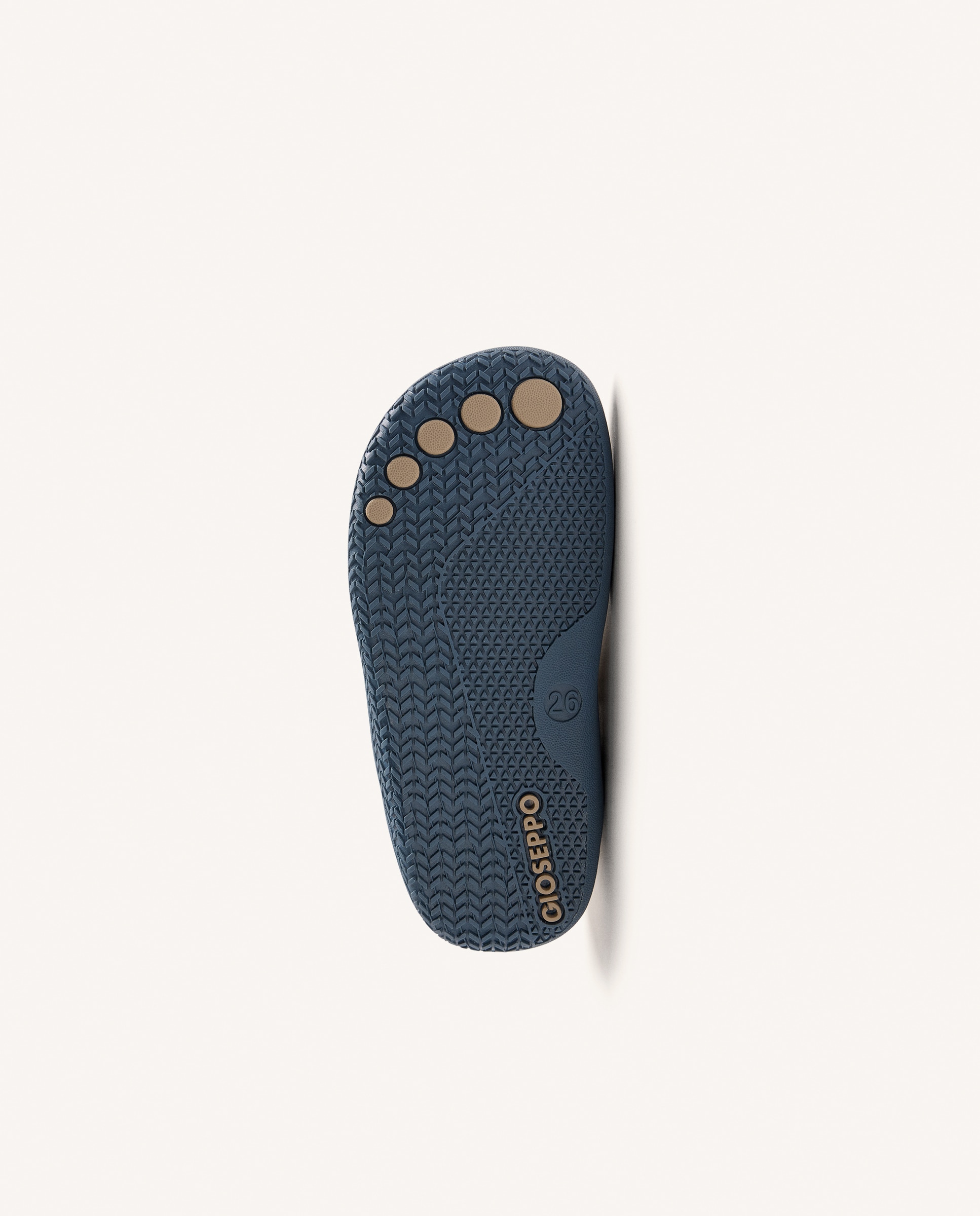 Sapatilhas Desportivas para Bebé com Acabamentos Coloridos Barefoot Azul / Bege-4