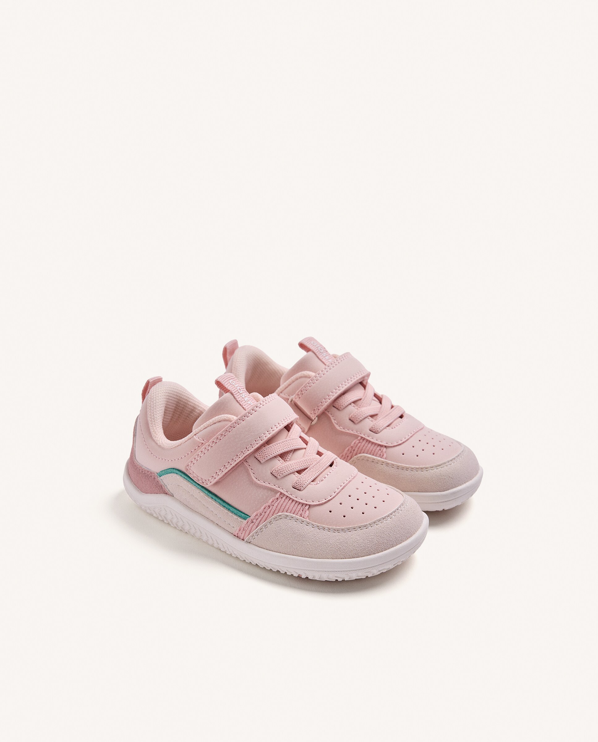 Sapatilhas Desportivas de Bebé Barefoot Rosa-claro-2