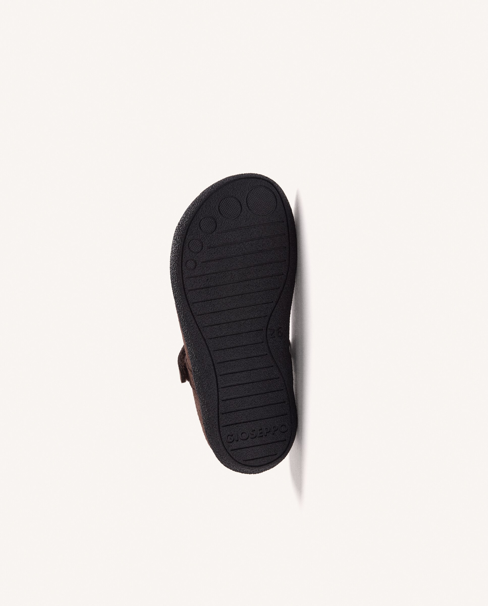 Sabrinas Infantil de Pele Barefoot com Franjas Chocolate-4