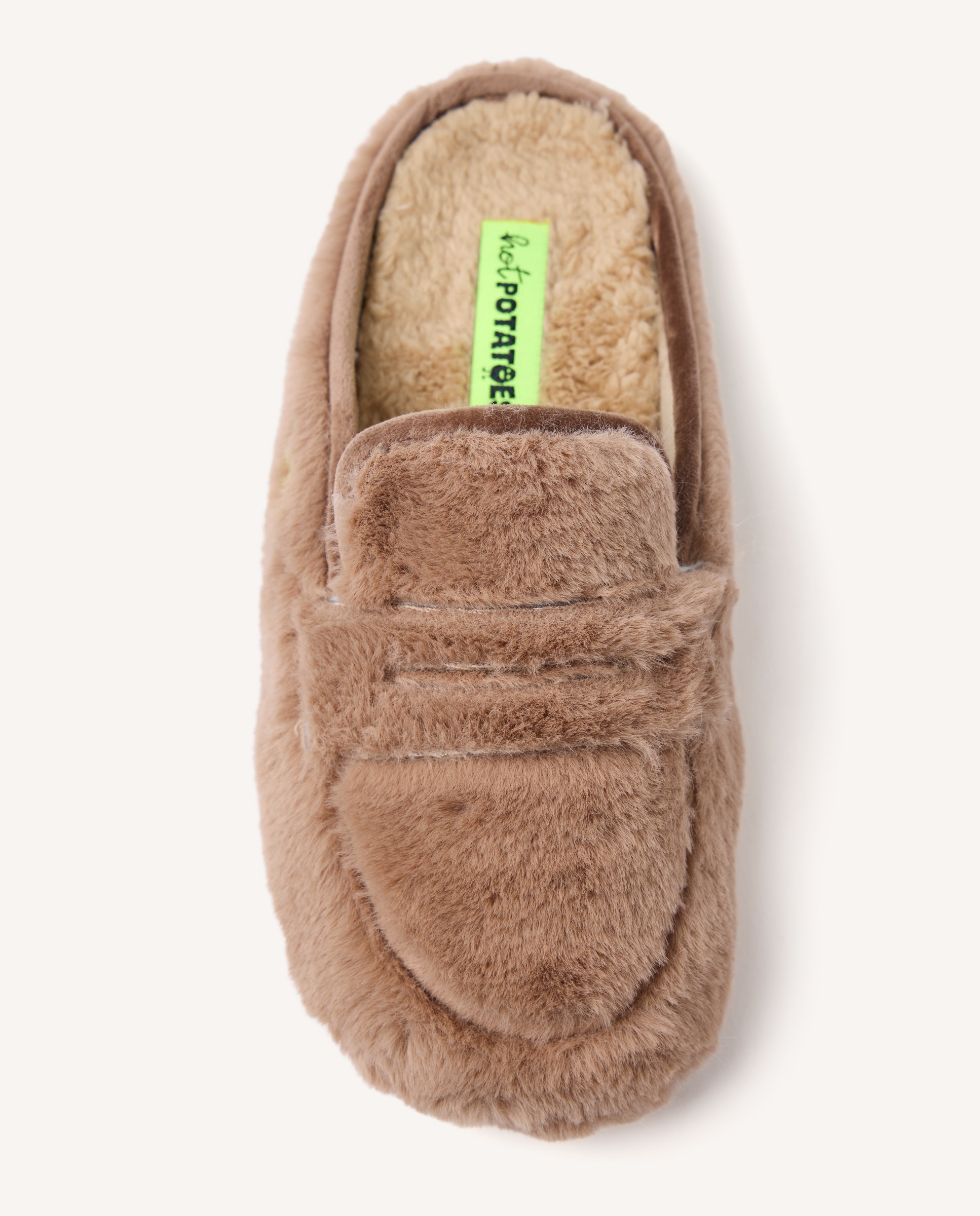 Pantufas Tipo Mocassins de Bamara Couro-3