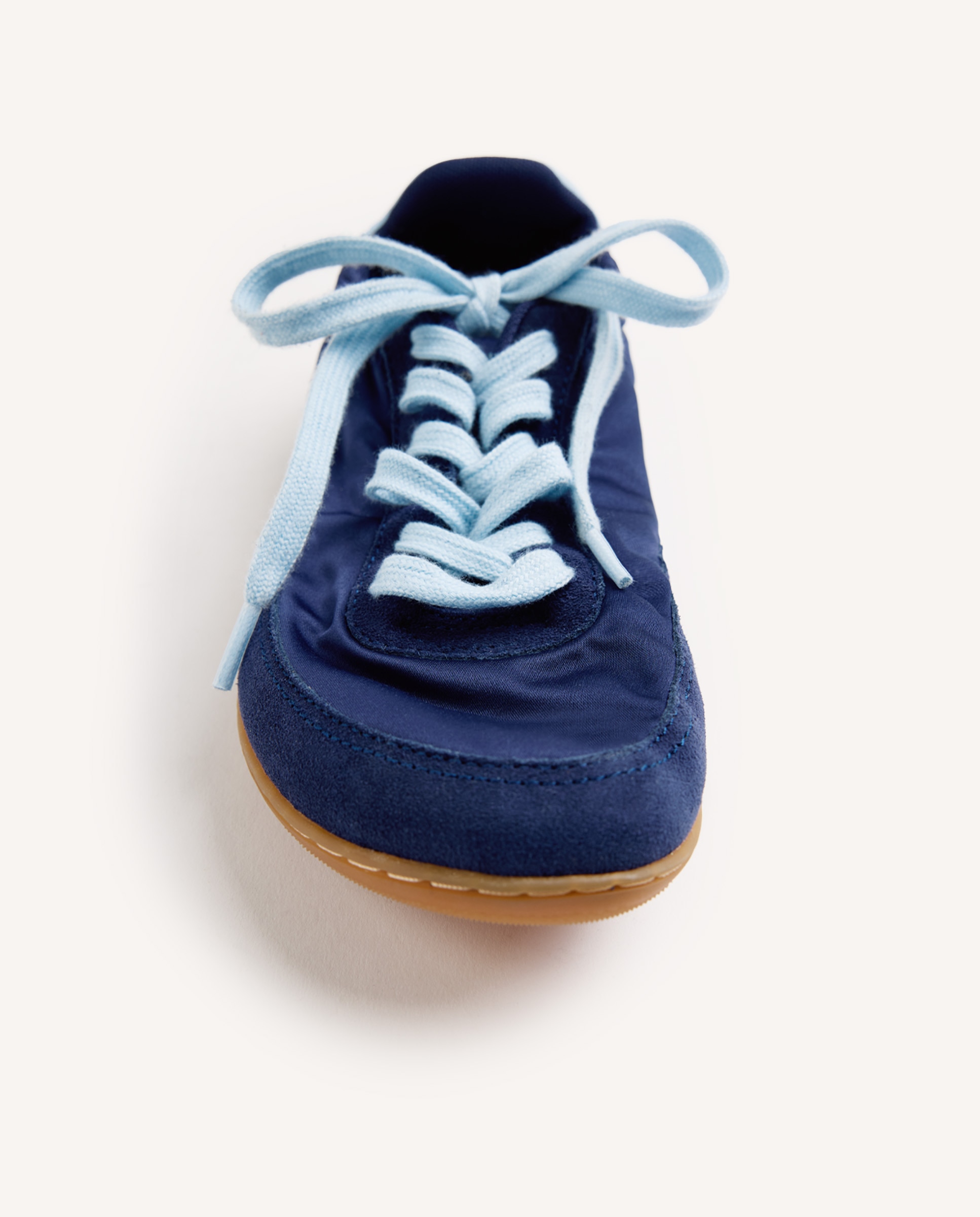 Sapatilhas Desportivas de Pele Azul Marinho-3