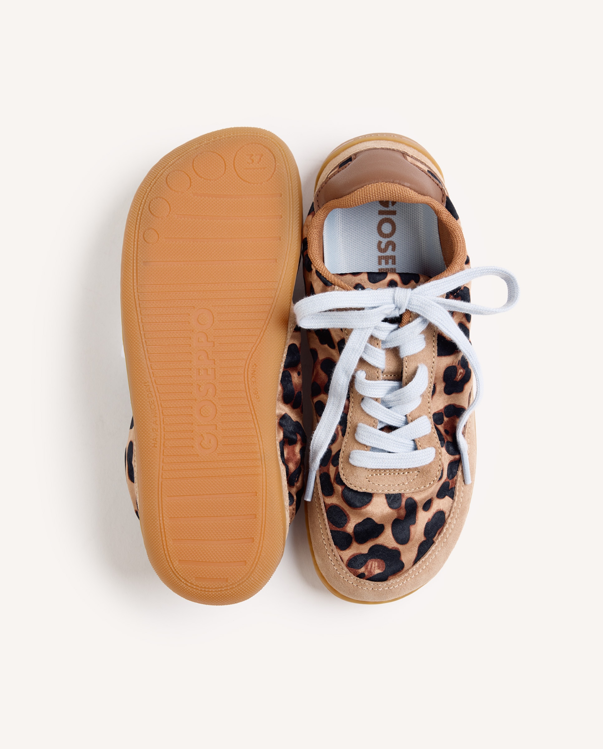 Sapatilhas Desportivas de Pele Estampado Estampado-5
