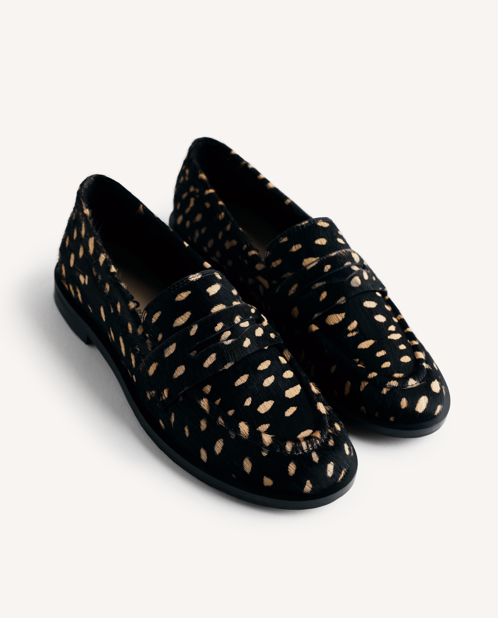 Mocassins Rasos de Pele By Melyssa Pinto Estampado-2