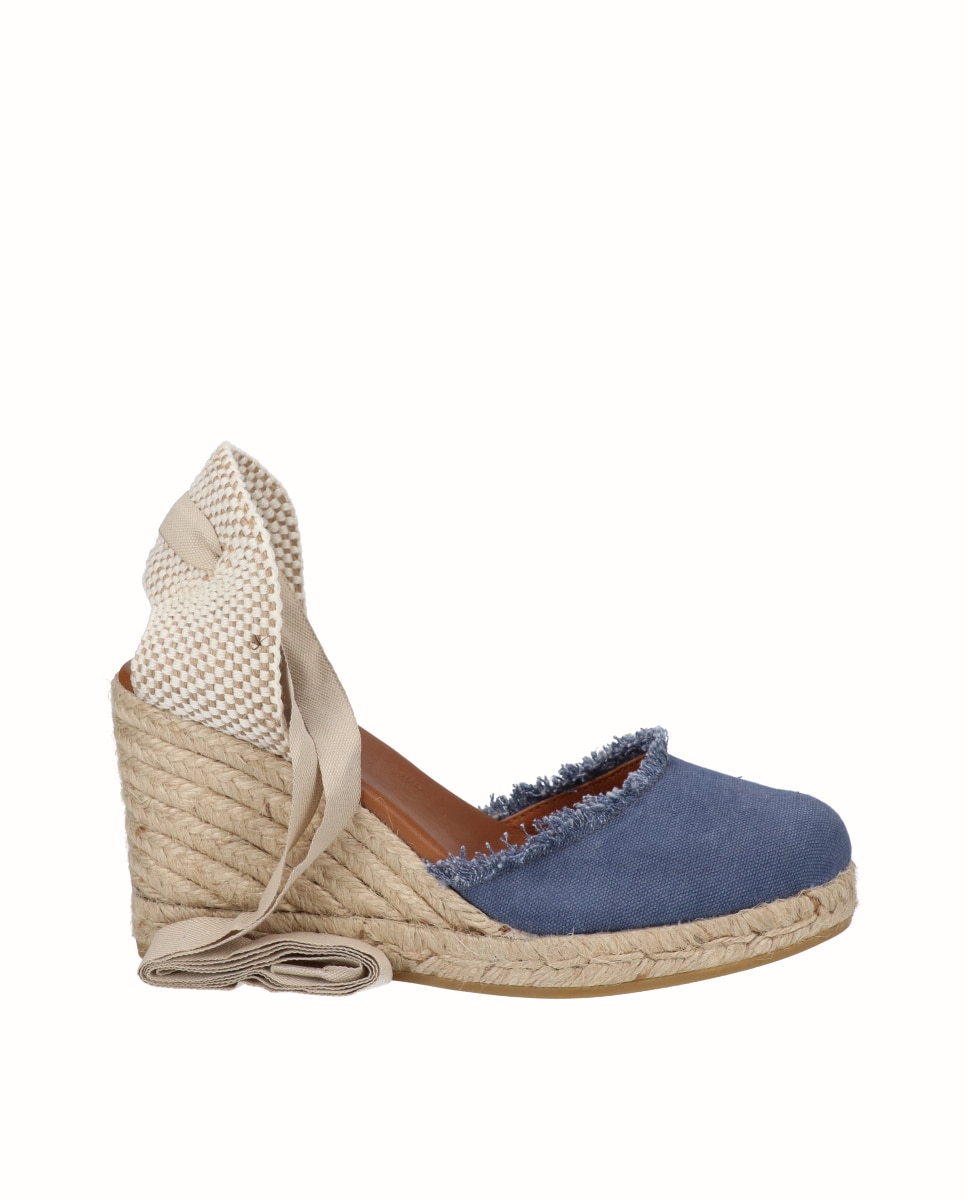 Imagem 0 de Alpercatas de Cunha Alta com Tiras Intercambiáveis By Cristina Cerqueiras