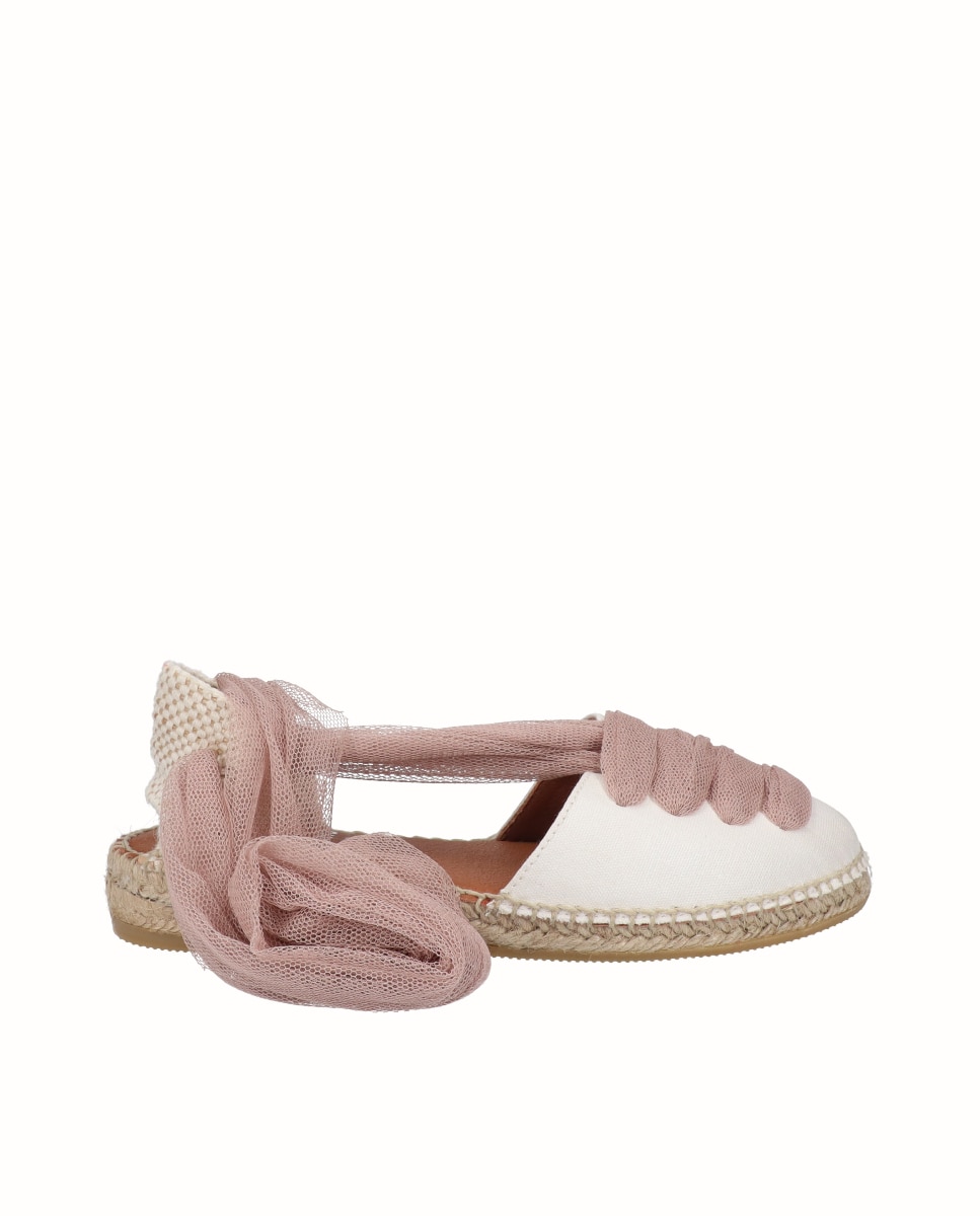 Imagem 0 de Alpercatas Estilo Goyescas com Tiras de Tule