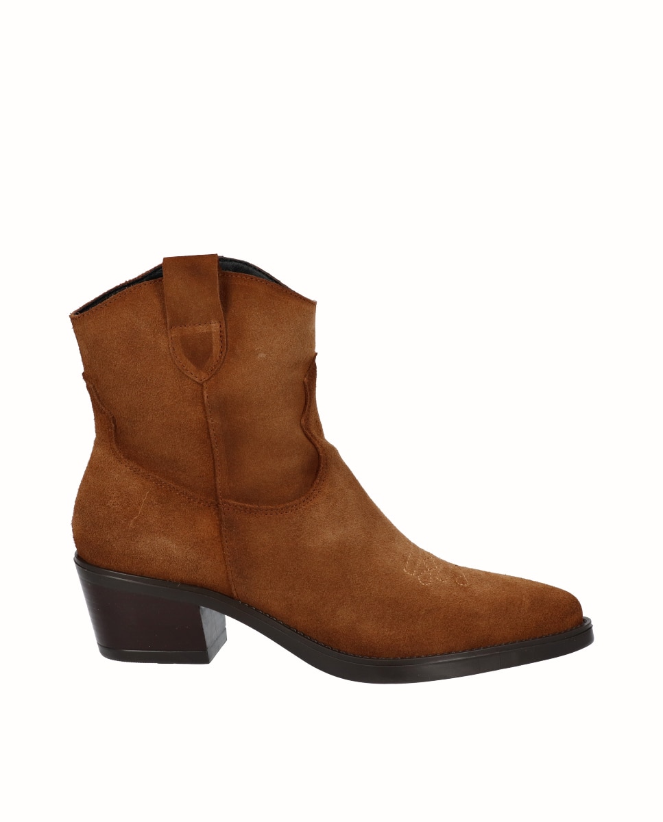 Imagem 1 de Botins Cowboy de Pele