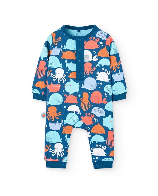 Imagem 0 de Babygrow para Bebé de Algodão com Estampado de Fantasia