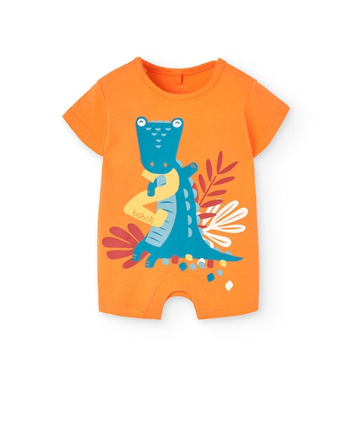 Imagem 0 de Babygrow para Bebé de Algodão com Desenho Frontal