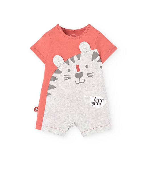 Imagem 0 de Babygrow para Bebé de Algodão com Apliques 3D