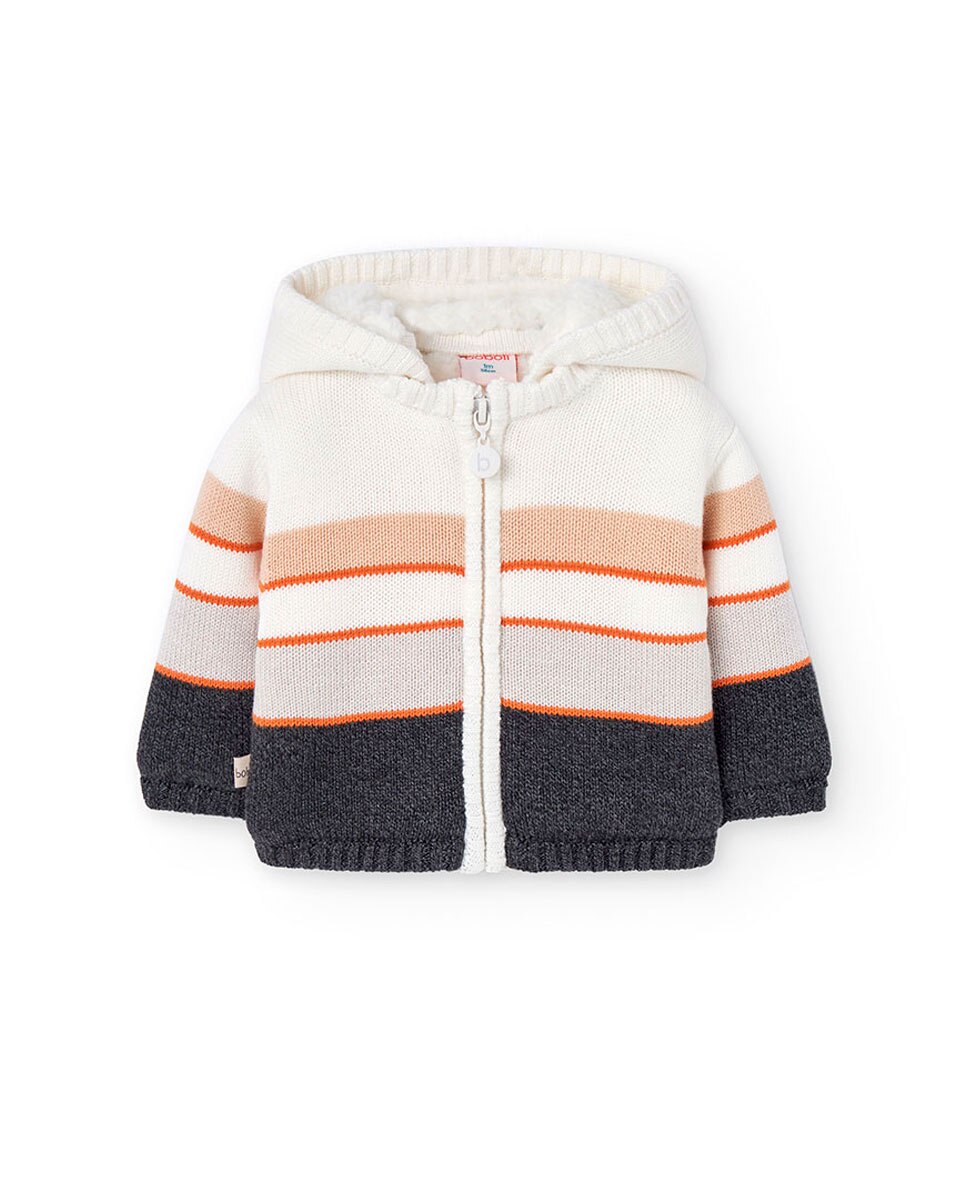 Imagem 0 de Casaco para Bebé com Capuz Desmontável e Fecho Zip