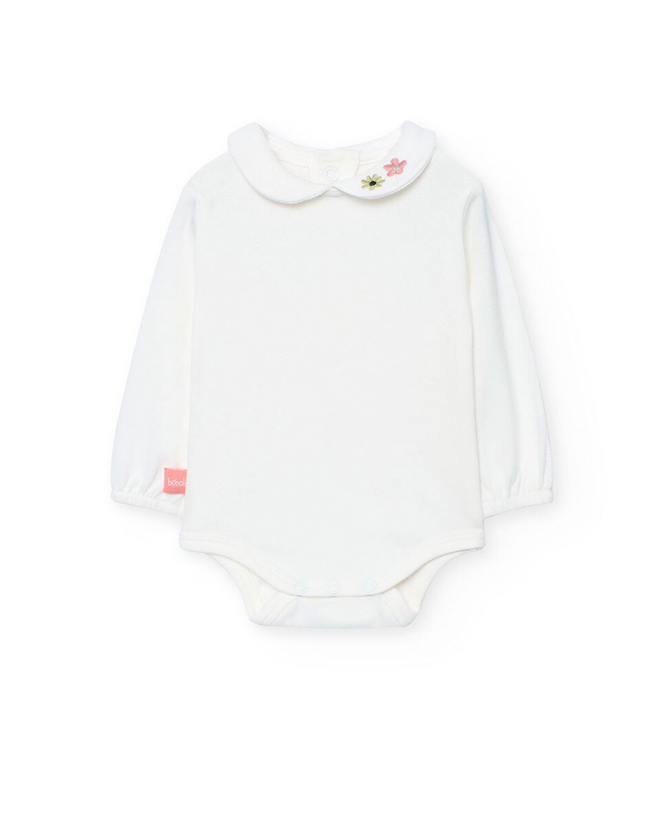 Conjunto para Bebé de Body e Vestido de Bombazina Boboli Rosa-claro-3