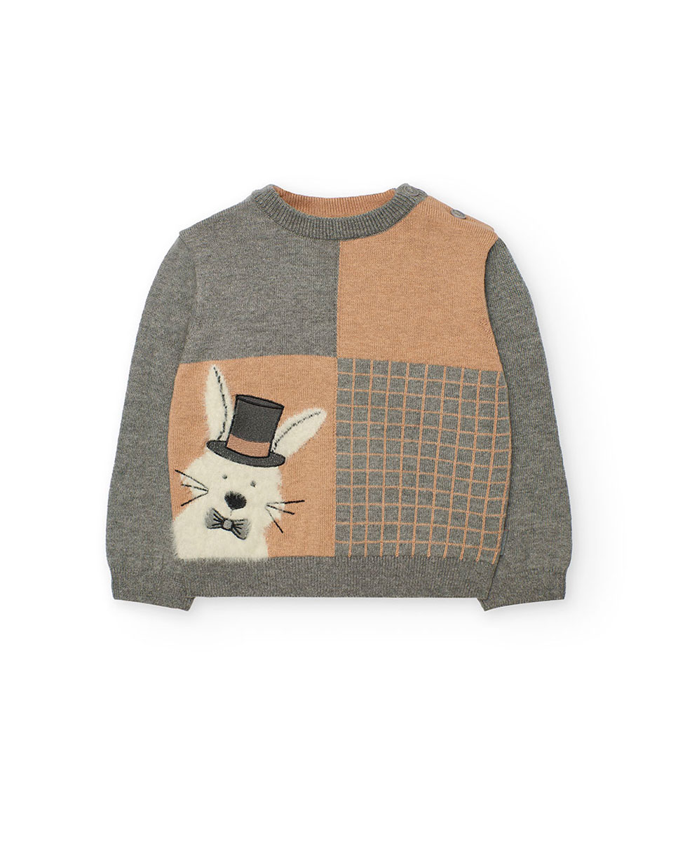 Imagem 0 de Camisola Infantil com Manga Comprida e Estampado