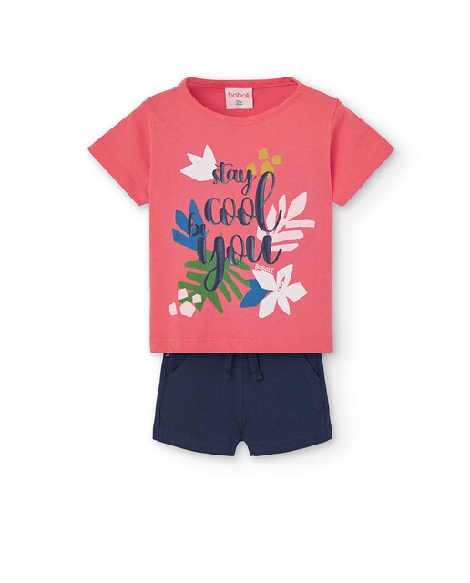 Imagem 0 de Conjunto para Bebé 2 Peças de T-shirt e Calções