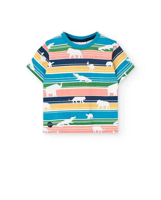 Imagem 0 de T-shirt para Bebé Estampada em Algodão 100%