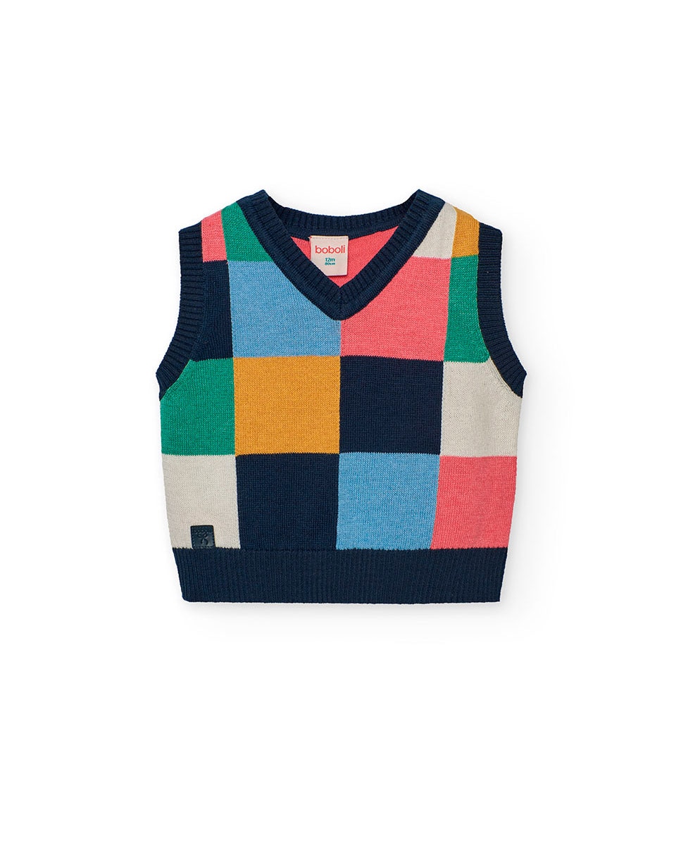 Imagem 0 de Colete para Bebé com Gola em V