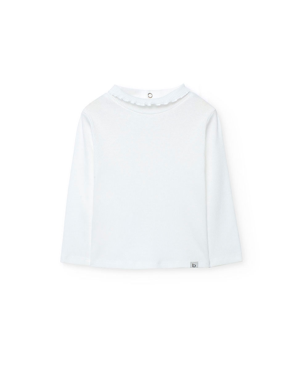 Imagem 0 de T-shirt para Bebé com Gola Semicisne e Manga Comprida