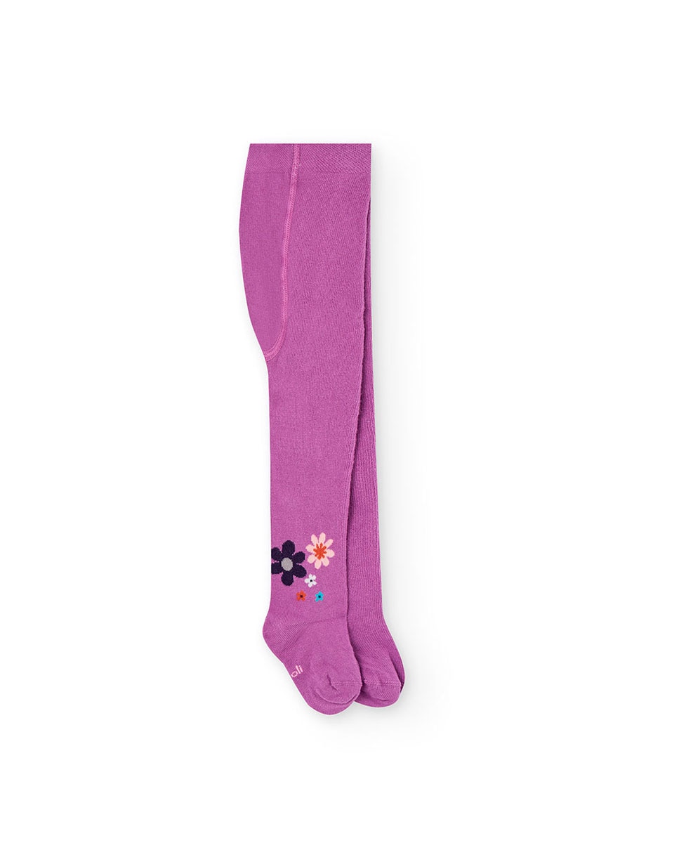 Imagem 0 de Collants para Bebé com Cintura Elástica e Estampado