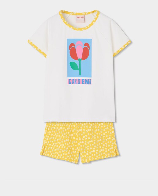 Imagem 0 de Pijama de Malha de Manga Curta Infantil