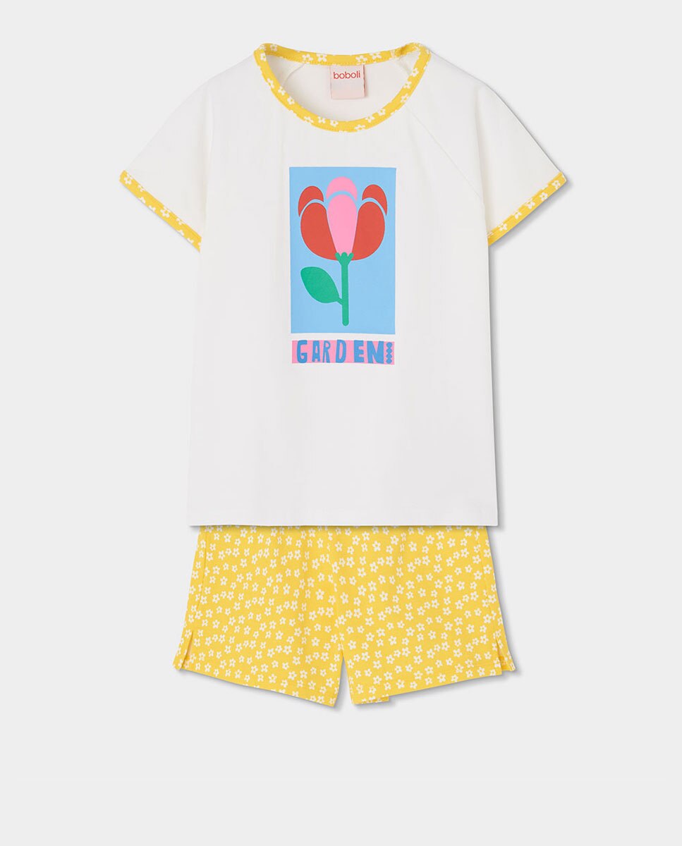 Imagem 0 de Pijama de Malha de Manga Curta Infantil