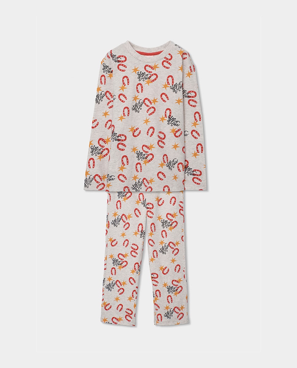 Imagem 0 de Pijama de Malha Estampado Infantil