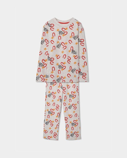 Imagem 0 de Pijama de Malha Estampado Infantil