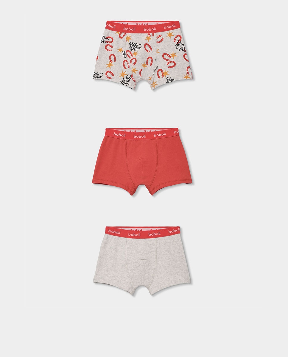 Imagem 0 de Pack 3 Boxers Infantil