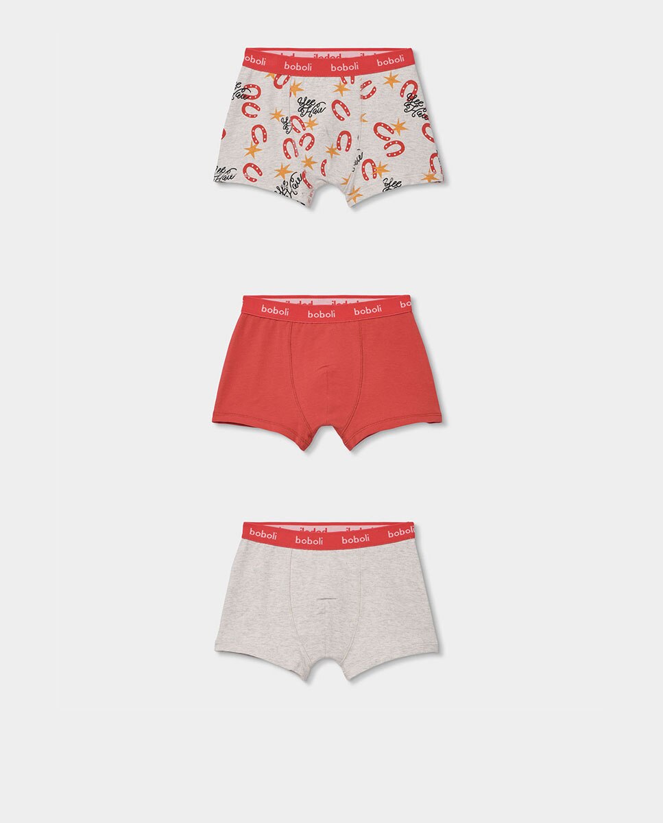 Imagem 0 de Pack 3 Boxers Infantil