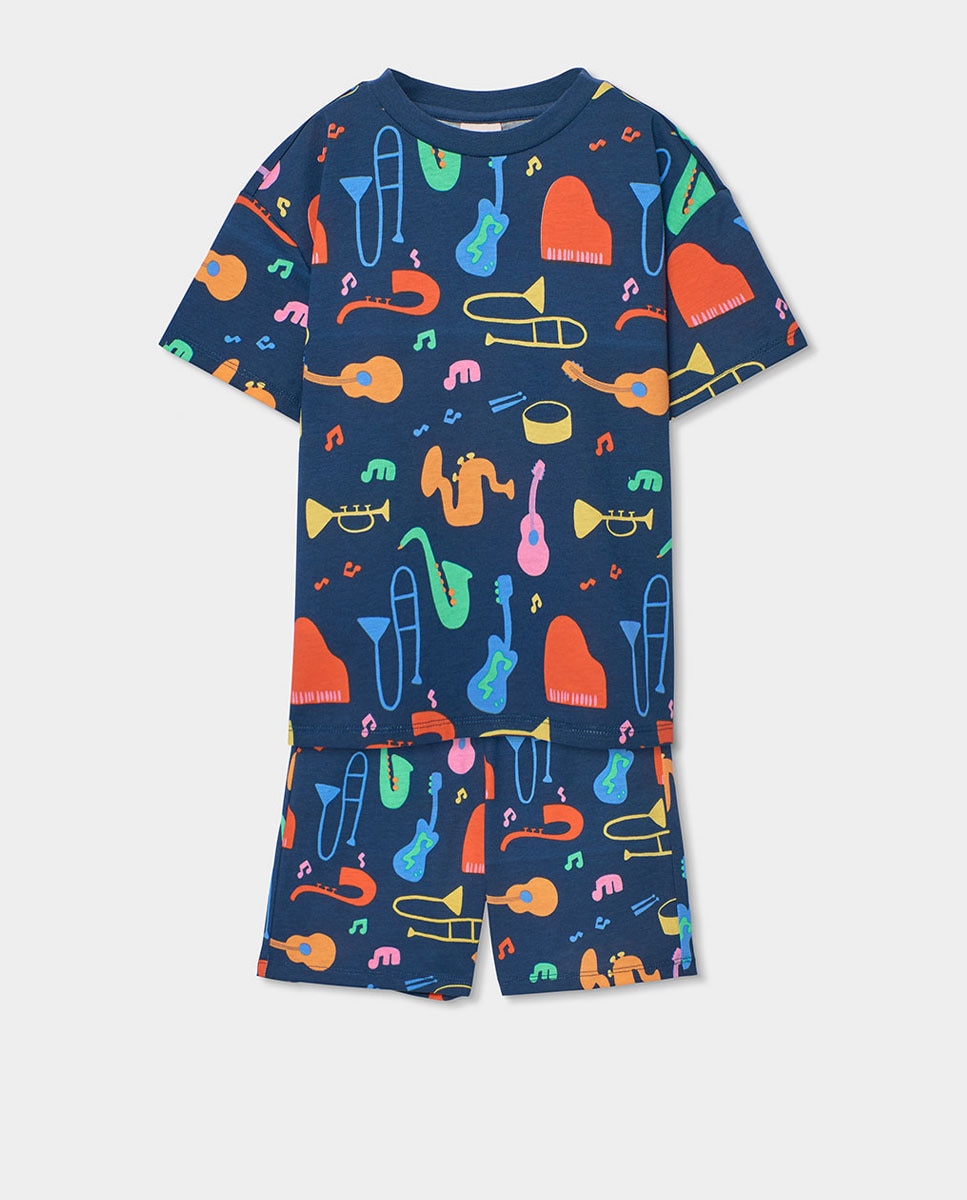 Imagem 0 de Pijama de Malha Estampado Infantil