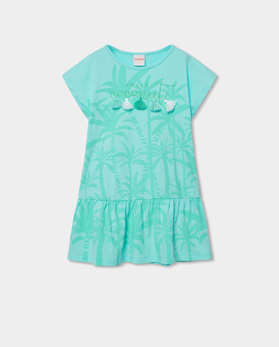 Imagem 0 de Vestido de Malha Infantil