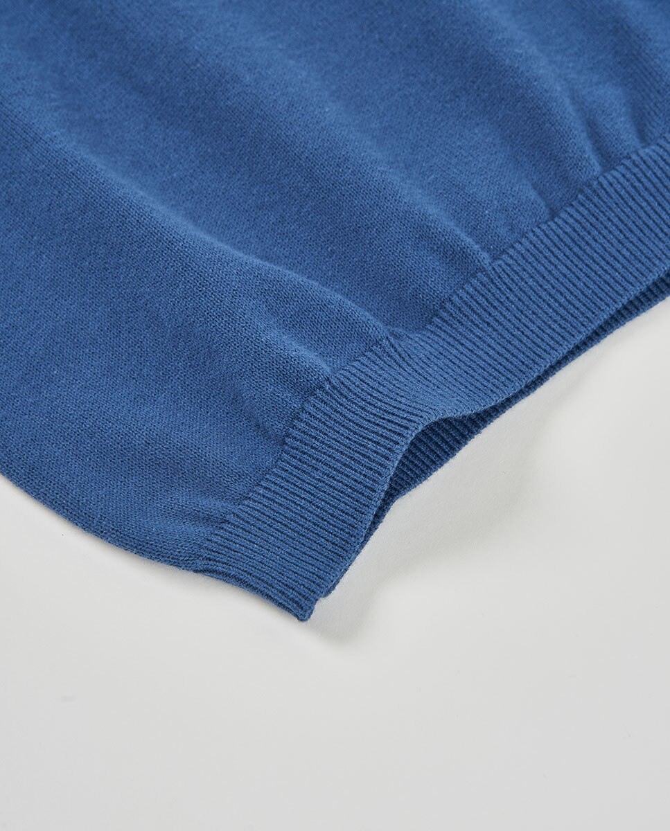 Polo Tricotosa Infantil Azul-marinho-4