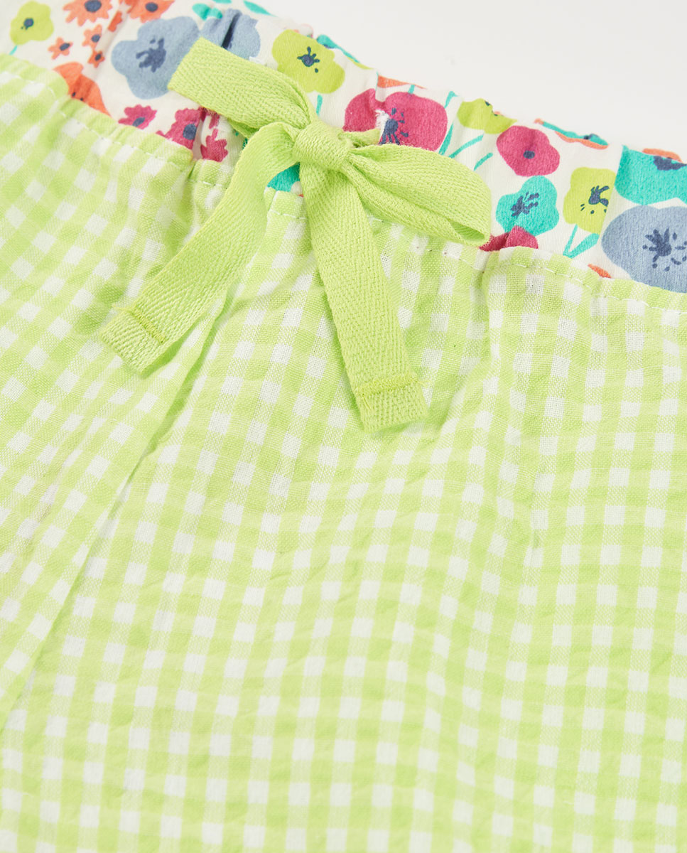 Bermudas Popelina de Bebé Boboli Lima-3