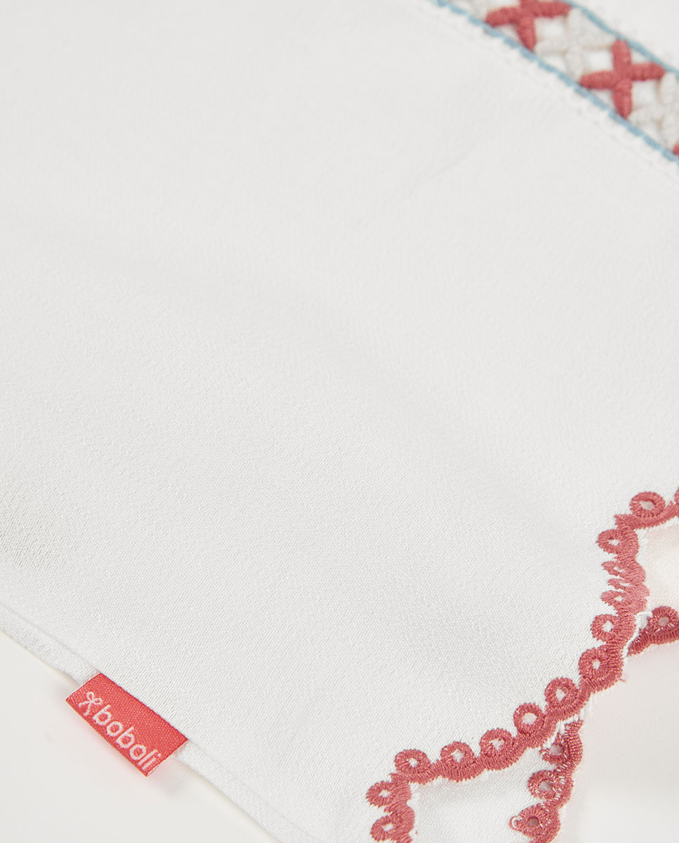 Camisa de Tecido para Bebé Boboli Bege-4