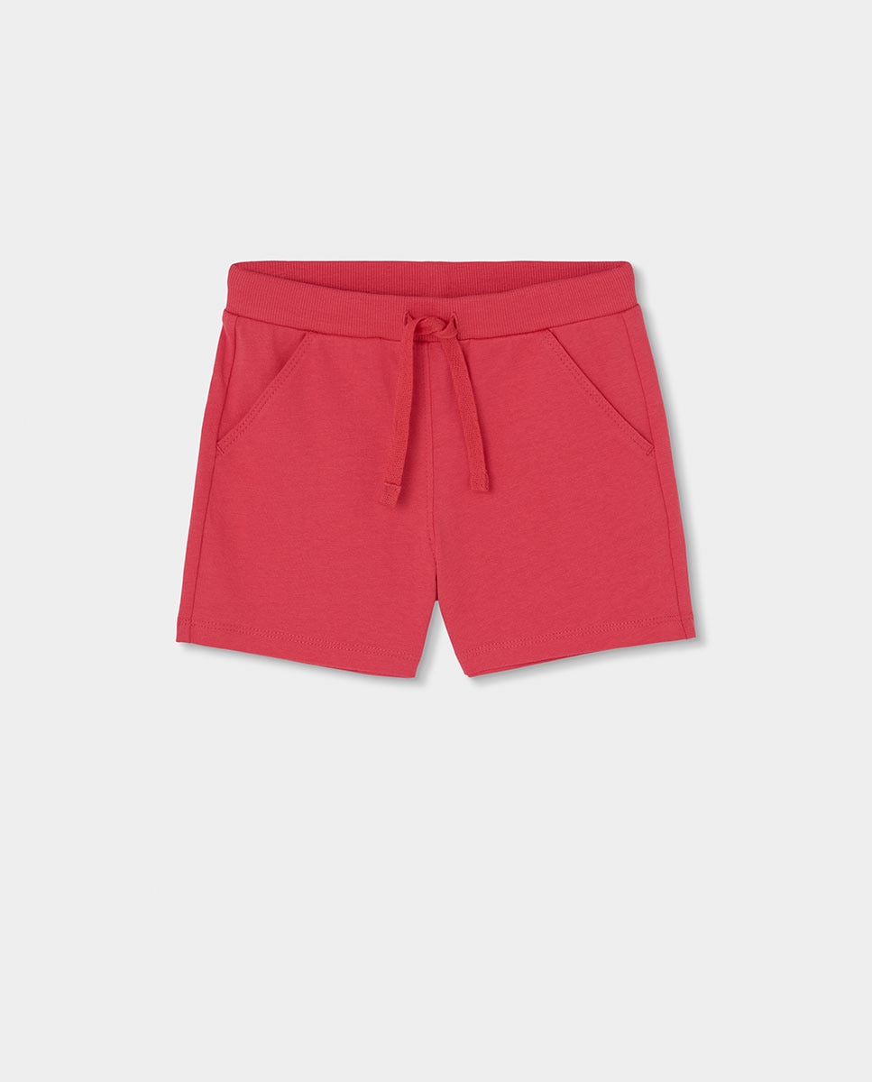 Conjunto de Malha Infantil Rosa-4