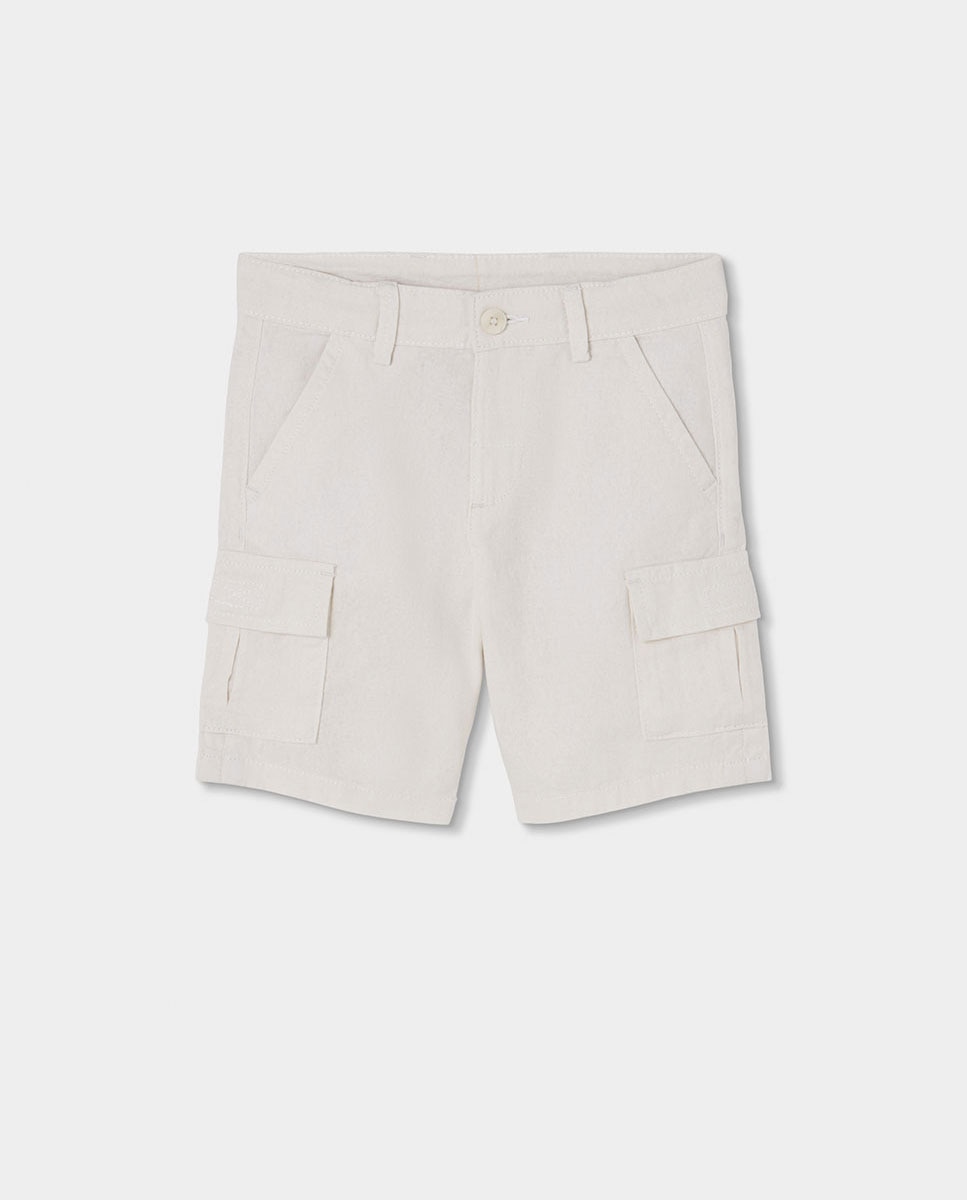 Imagem 0 de Bermudas de Linho Infantil