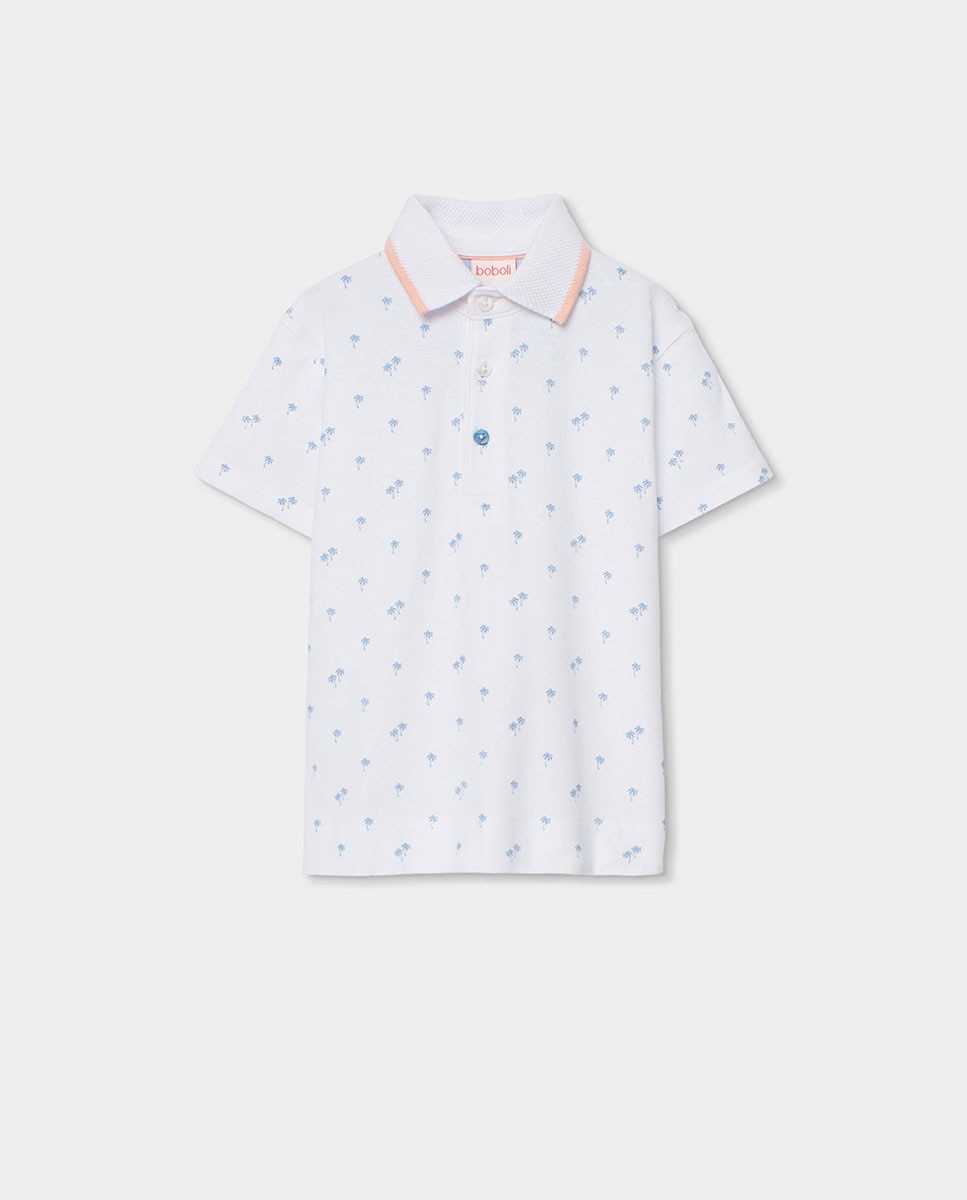 Imagem 0 de Polo Piqué Estampado Infantil
