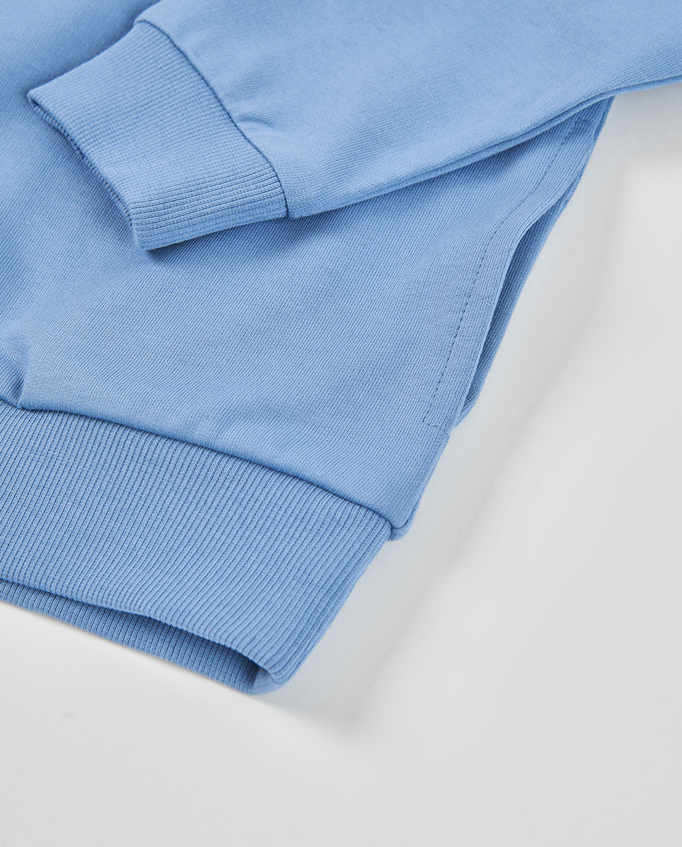 Sweat Felpa Infantil Boboli Azul-celeste-3